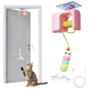 Cat Electric Smart Door Hanging Yo-Yo Toy, Interactive Cat Door Toy, Automatic Electric Pet Toy for Kitten Fun, Smart Indoor Entertaining Toy for Cats