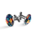 thumbnail image 1 of Cat Elegant Business Attire: Stainless Steel Men's Cufflinks Set for Versatile Wardrobe Options, 1 of 6