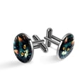 thumbnail image 1 of Cat Elegant Mens Cufflinks Set for formal wear Made of Stainless Steel, Ideal for Any Occasion, 1 of 6