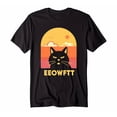 thumbnail image 1 of Cat Ew People Sunset Retro Anti Social Introvert Men Women T-Shirt, 1 of 5