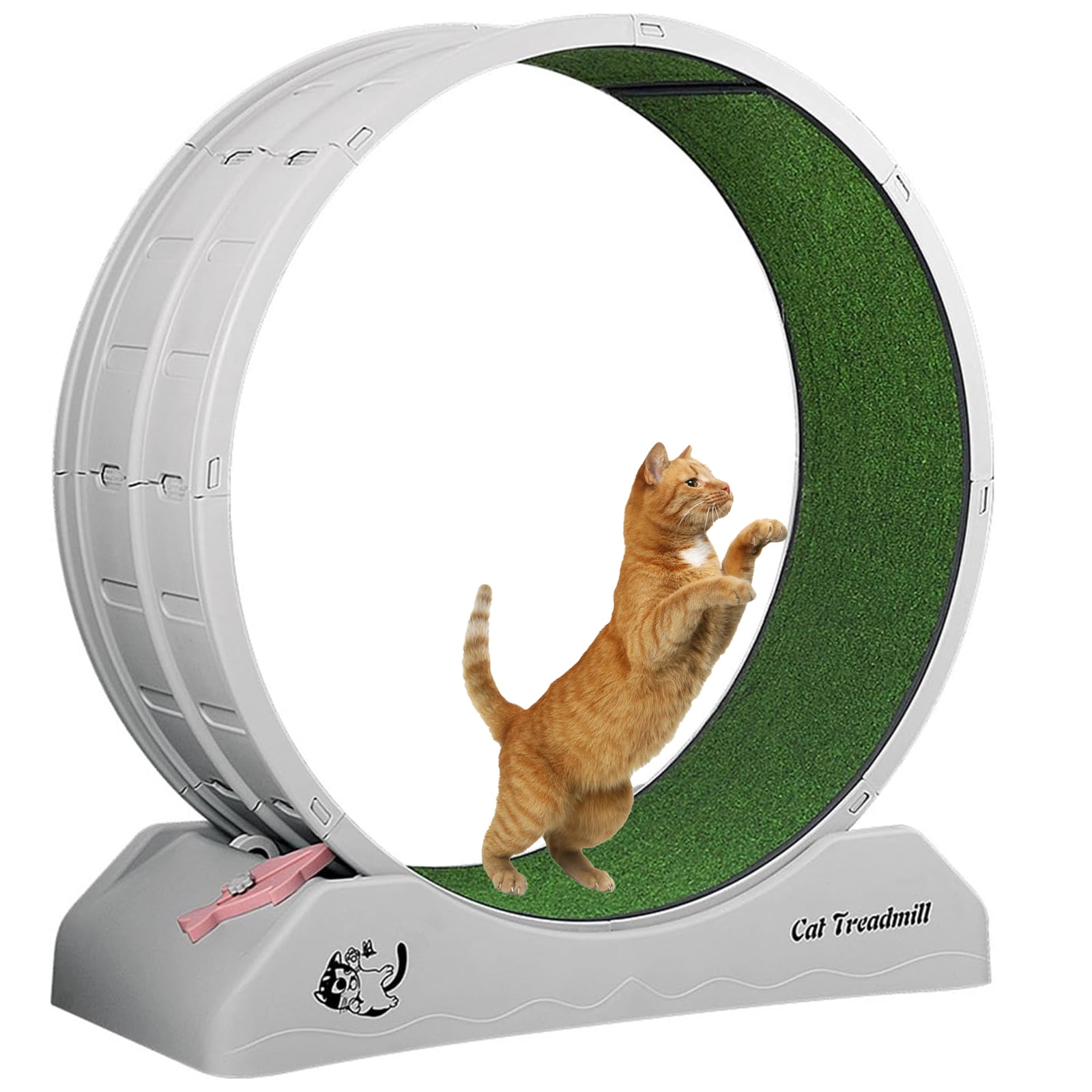 Cat Exercise Wheel 31.5 Inch Cat Treadmill with Locking Mechanism