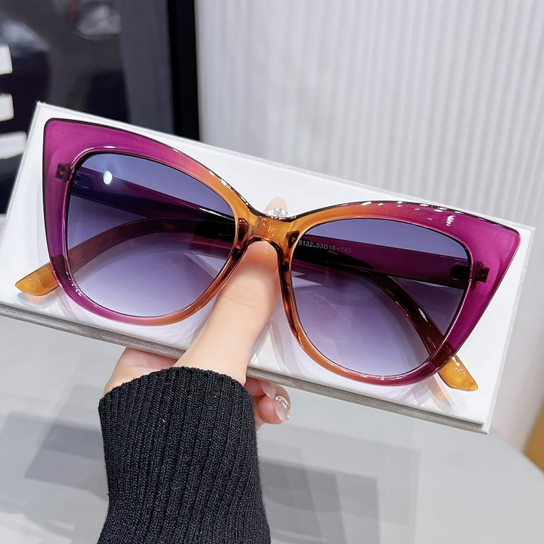 Color block sunglasses deals