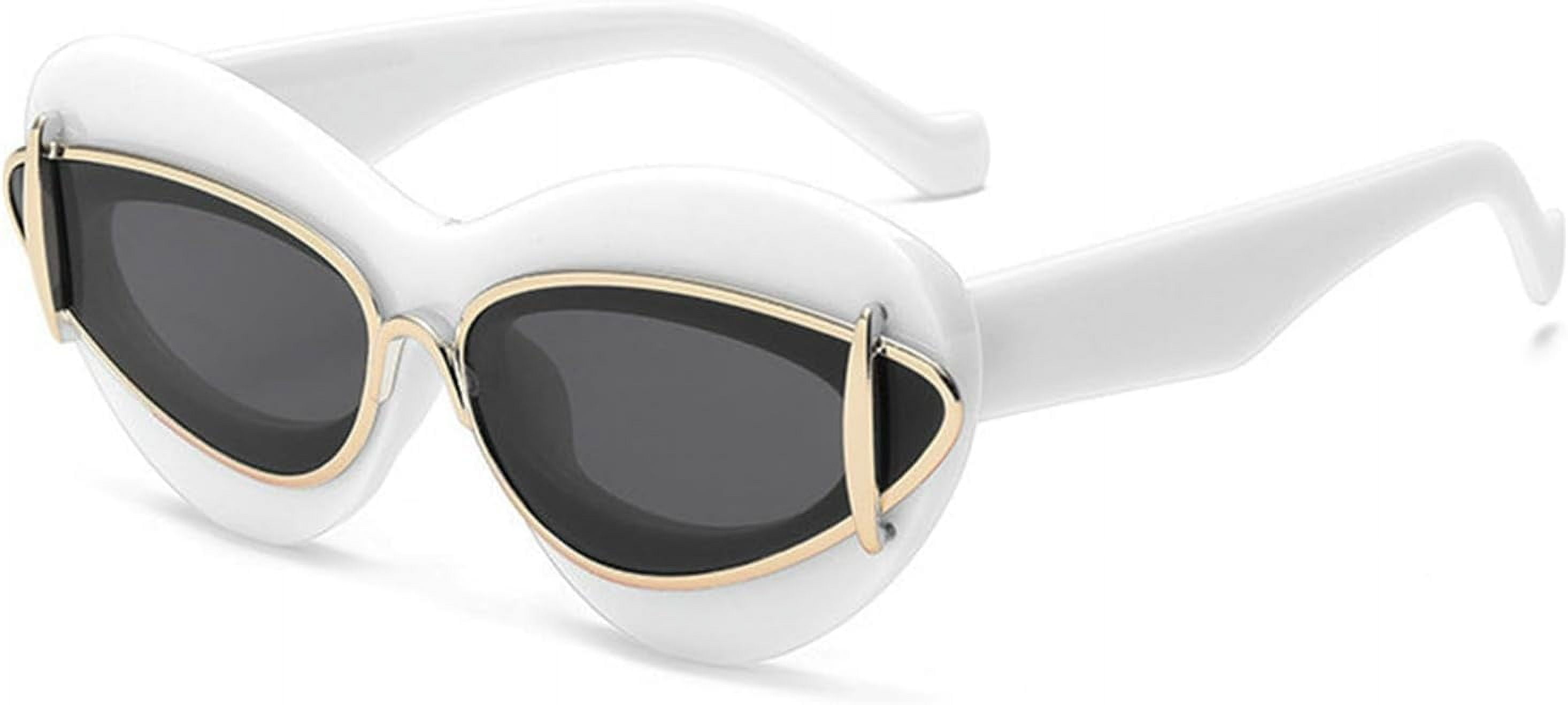 Cat Eye Sunglasses Women 2024 Luxury Brand Designer Vintage Y2k Punk Sun Glasses Cat Eye Sunglasses Women 2024 Luxury Brand Designer Vintage  main image 2