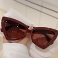 thumbnail image 1 of Cat Eye Sunglasses Women New Fashion Style Triangle Shades Clear Candy Color Eyewear Vintage Sun Glasses For Women Fashion, 1 of 12