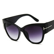 Cat Eye Women Sunglasses Female Gradient Points Sun Glasses Big Oculos feminino de sol UV400