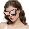 Cat Eyes Sunglasses For Women, Polarized Oversized Fashion Vintage