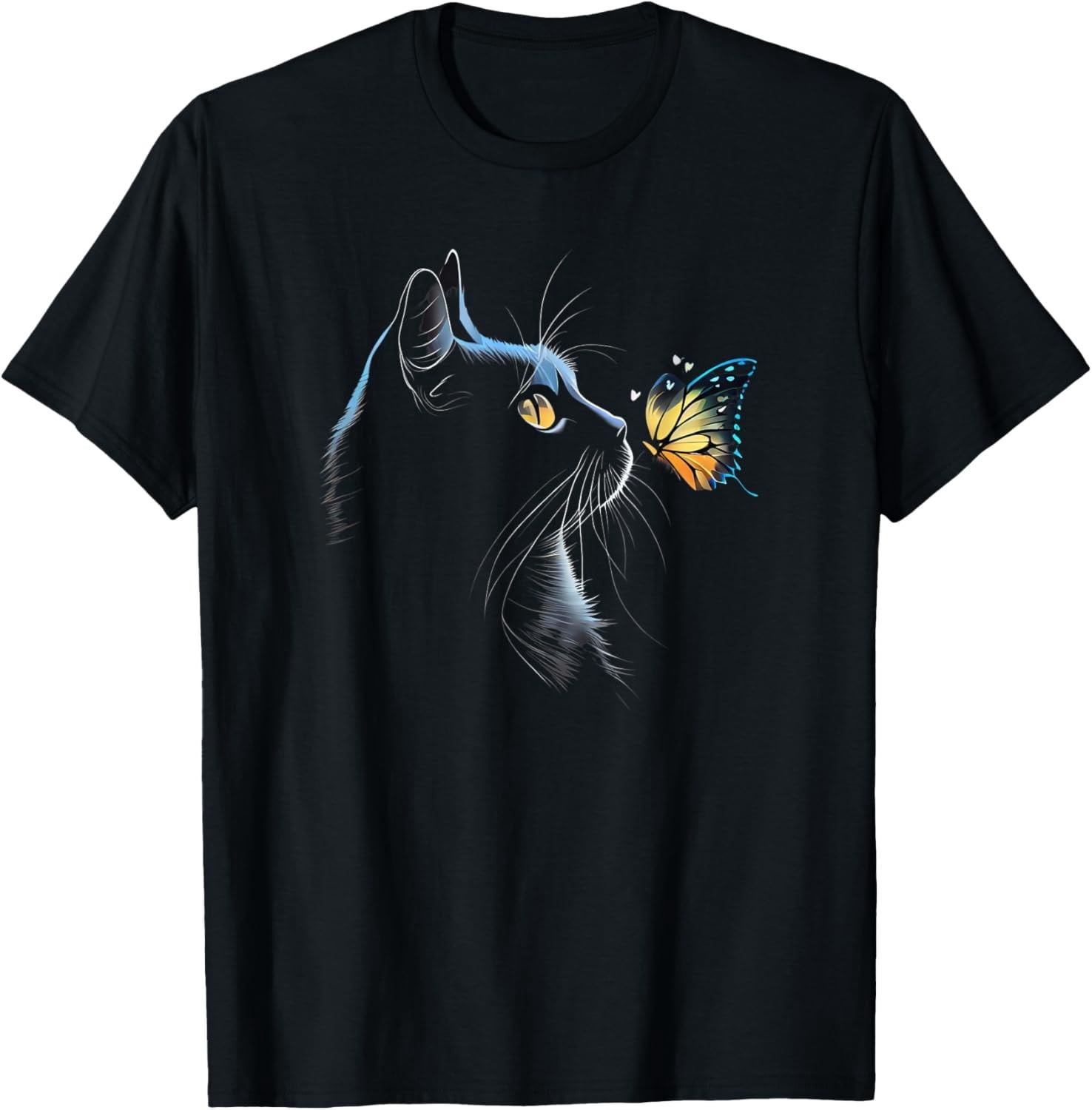 Cat Face - Butterfly Cute Girls Kids Adults T-Shirt - Walmart.com