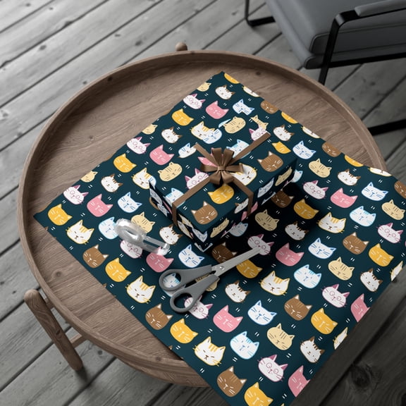 Cat Faces - Gift Wrap Papers
