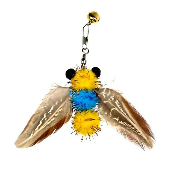 Cat Feather Wand Cat Wand Replacement Teasing Wand Puppy Squeaky Sure Feed Cat Feeder Microchip Dog Large Breed for Dogs to Keep Them Busy Cat Stuff for Indoor Cats Valentines Day Dog for Big Dogs