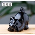 thumbnail image 1 of Cat Figurines for Lovers Sculptures Home Decor Office Black, 1 of 7