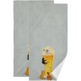 thumbnail image 1 of Cat Fish Beer Towels, 2 PCS, Cartoon Kitten Drink Hand Face Towel, Funny Animal Washcloth Fast Drying for Bathroom Kitchen Clearance, 1 of 6