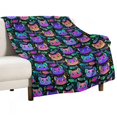 Cat Fish Blanket, Gift Throw Blanket for Sofa Couch Chair Bed Office