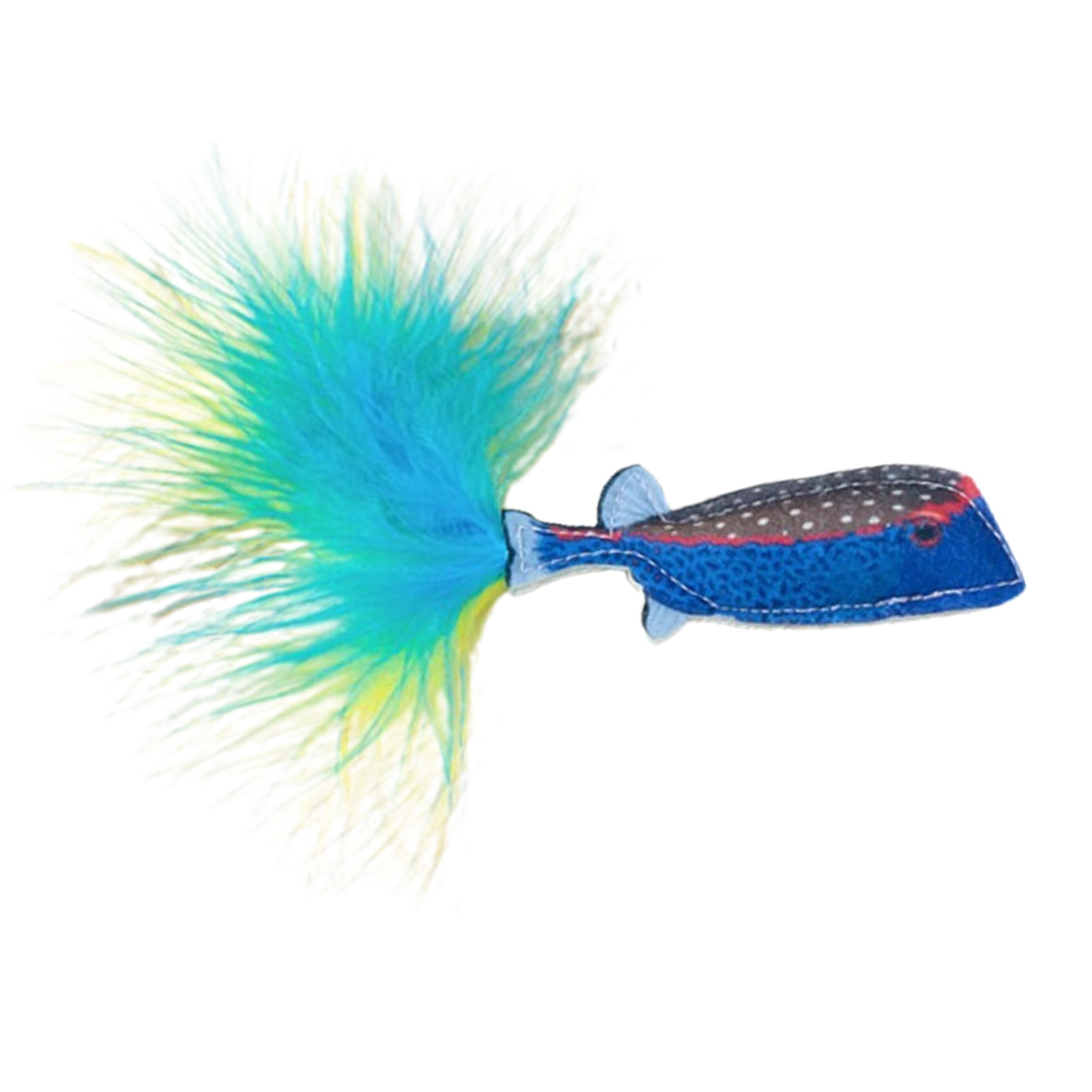 Kitten Teething Toys With Feathers Reference: Cat Fish Toy Feather Cat Teething Toys Fish Cats Exercise