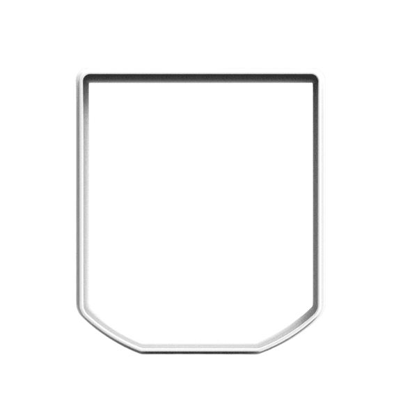 Cat Flap Tunnel Adapter for 360 and 358 Cat Flaps White (362W)