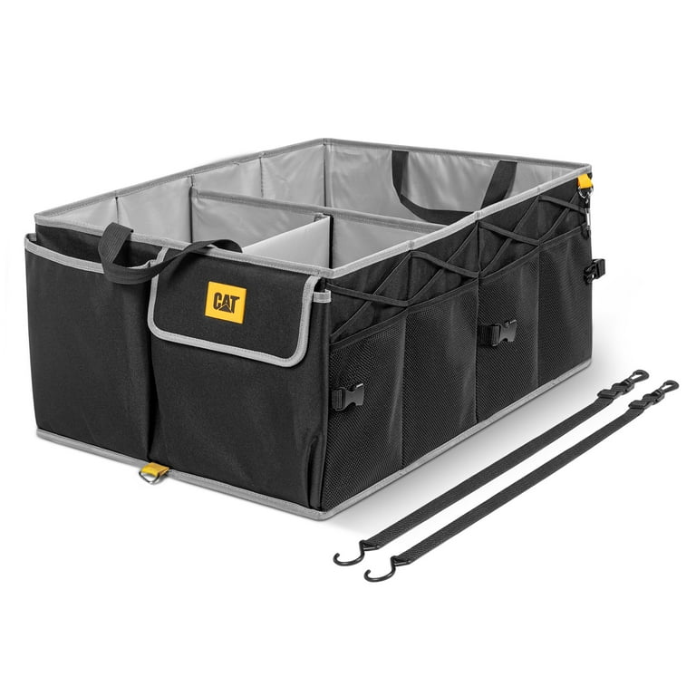 3 Section Collapsible Car SUV Trunk Organizer Truck Cargo Storage Auto Accessory