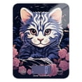 thumbnail image 1 of Cat Flowers Floral Food Scale Digital Kitchen Scale Waterproof Tempered Glass Tare Function 11 lb for Baking Cooking Meal Prep, 1 of 7