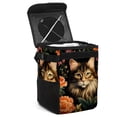 thumbnail image 1 of Cat Foldable Car Garbage Can with Lid, Leak-Proof Mini Trash Can, Hanging Storage Bag for Car, 1 of 6