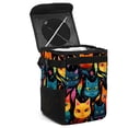 thumbnail image 1 of Cat Foldable Car Garbage Can with Lid, Leak-proof, Hanging Storage Bag - Trash Can for Car, Car Trash Bin, Car Trash Can, 1 of 6