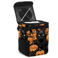 thumbnail image 1 of Cat Foldable Car Garbage Can with Lid, Leak-proof Mini Trash Can, Hanging Storage Bag - Trash Can for Car, 1 of 6