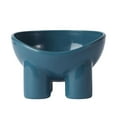 thumbnail image 1 of Cat Food Bowl, Cat Bowl, Free Food Bowls, Non Skid Cat Bowls for Food and blue, 1 of 8