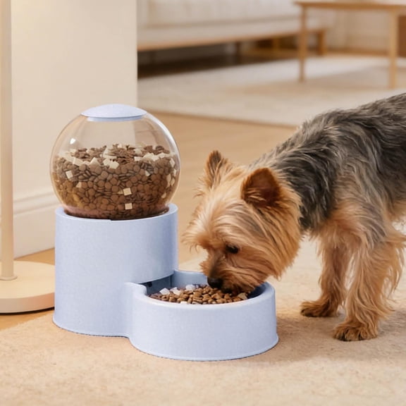 Cat Food Dispenser, Timer Bowl for Small Dogs and Kittens