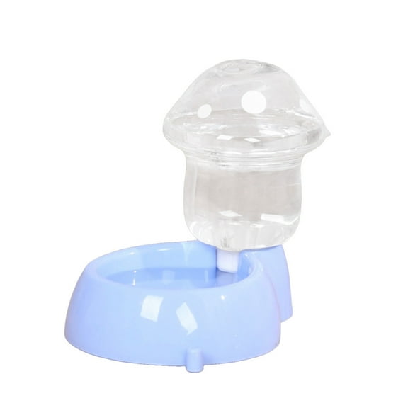 Cat Food & Water Dispenser, Automatic Dog Feeder, for Small/Medium Pets, Blue