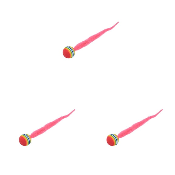 Cat For Indoor Cats Cat Bouncy With Tail Cat Toy Cat Worm Toy With Bell