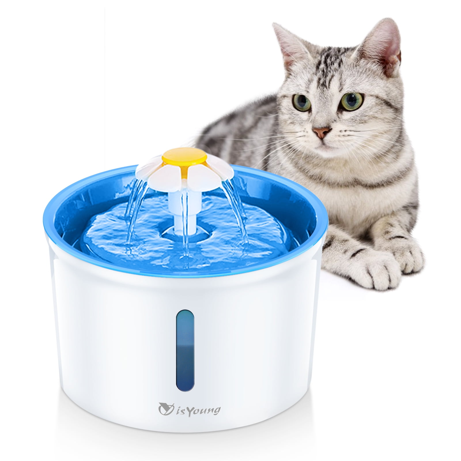 Cat Fountain 1.6L Automatic Pet Water Fountain Pet Water Dispenser, Dog