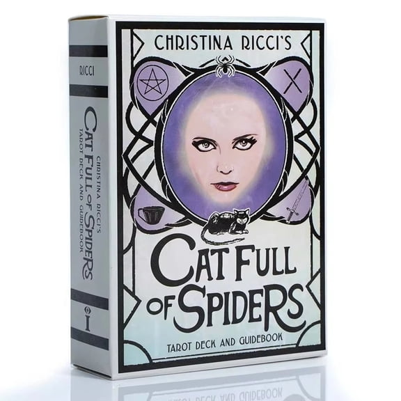 Cat Full Of Spiders Tarot Deck Cards Funning Party Game Cards For Family And Friends Entertainment