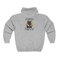 thumbnail image 1 of Cat Full Zip Hooded Sweatshirt, 1 of 2