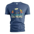 thumbnail image 1 of Cat Funny T-Shirt Ew People Shirt Introvert Shirt Cat pet Owner Shirt Humorous Gifts (4X-Large Navy Blue), 1 of 6