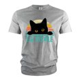 thumbnail image 1 of Cat Funny T-Shirt Ew People Shirt Introvert Shirt Cat pet Owner Shirt Humorous Gifts (Large Grey), 1 of 6