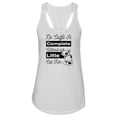 thumbnail image 1 of Cat Fur Quote Tank Women -Image by Shutterstock, Female x-Large, 1 of 4
