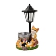 thumbnail image 1 of Cat Garden Statue Solar Powered LightwithPlanterforOutdoor Yard Patio Decor, 1 of 5