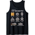 Cat Geometry Math Cat Gifts For Cat Dad, Cat Mom, Kids Tank Top Size S ...