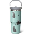 thumbnail image 1 of Cat Gift for Cat Lover,30 oz Cat Tumbler Stainless Steel Insulated with Handle (Cat-Seaform, 30 oz), 1 of 5