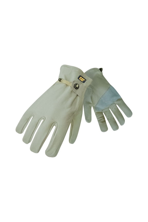 Cat Gloves Rainwear Boss MFG CAT012110L Large Grain Cowhide Driver Gloves