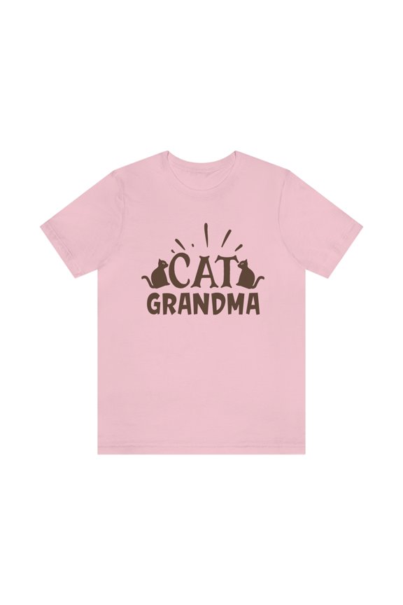 Cat Grandma Unisex Jersey Short Sleeve Tee