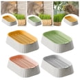 thumbnail image 1 of Cat Grass for Indoor Cats, Hydroponic Cat Grass Box Kit with Cat Grass Turf Care, Healthy Cat Treats Hairball Support for Indoor Cats, Pet Cat Supplies and Cat Essentials for Home, 1 of 5