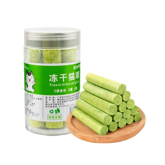 Cat Grass Stick for Indoor Cat Grass Chew Stick Teeth Cleaner Cat Chew Toy 1Pack T5K3