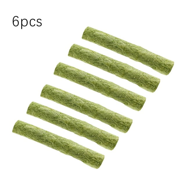 Cat Grass Teeth Grinding Stick Snack Hairball Cat Teeth Cleaning Grass Stick K0O5