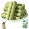 thumbnail image 1 of Cat Grass Teething Stick Cat Treats, Cat Grass Sticks for Indoor Cats, Cuddles and Meow Cat GrassSticks for Hairball, Cat Chew Stick Natural Molar Rod, Cat Grass Sticks Increase Appetite - 6oz, 1 of 9