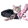 thumbnail image 1 of Cat Grooming Bag, Pet Pouch, Adjustable for Trimming Claw Nails Heavy Duty Mesh Feline Grooming Bathing, 1 of 8