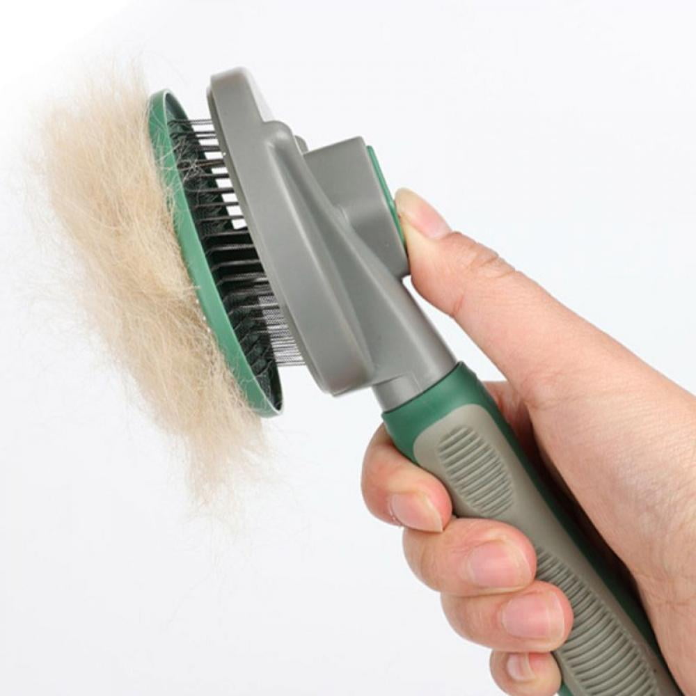 Cat Grooming Brush Dog Brush for Shedding Pet Pin Brushes for Long and Short Hair Self Cleaning