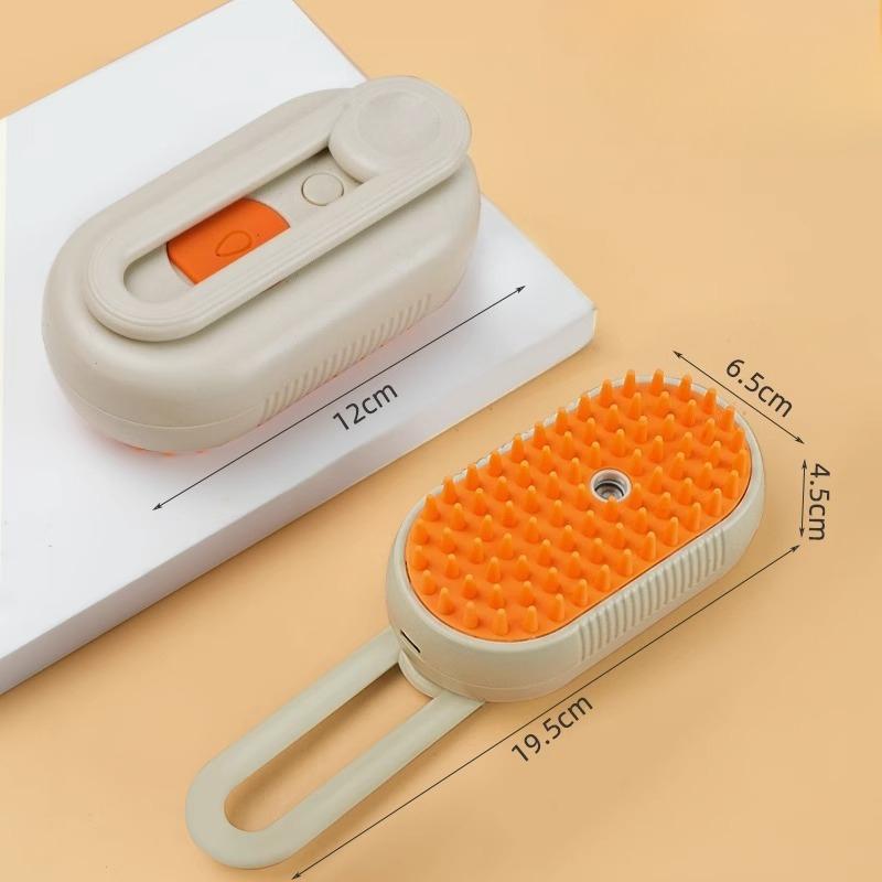 Curated visual reference: Gallery Detail: Cat Grooming Brush Rechargeable Steam Brush For Indoor Cats Kittens