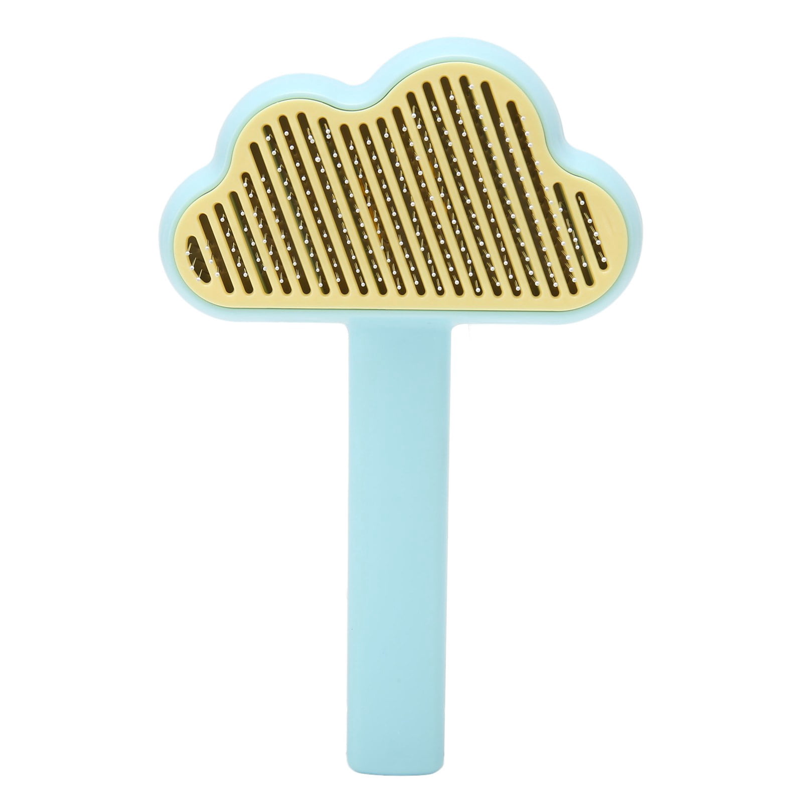 Picture of Cat Grooming Brush Self Cleaning Hair Removal Pet Shedding Brush for ...