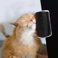 thumbnail image 1 of Cat Grooming Brush, Wall Corner Self Grooming Tool for Massage and Scratching, Easy to Clean, 1 of 6