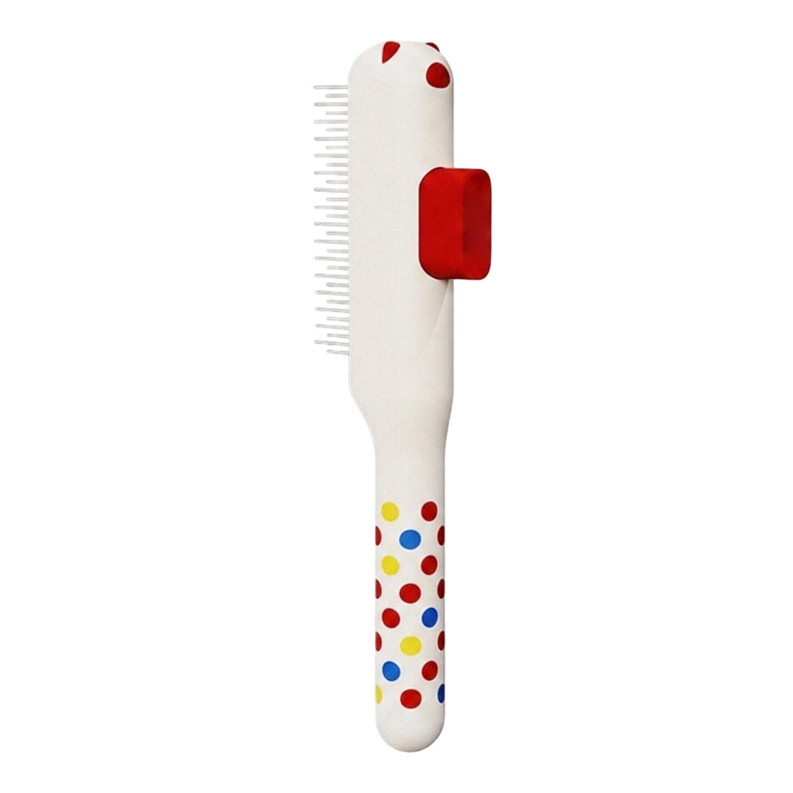 Cat Grooming Comb Self Cleaning Brush With Metal Teeth | Comb For Cats ...