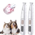 thumbnail image 1 of Cat Grooming Trimmer with LED Light, Rechargeable Low Noise Pet Paw Hair Clipper, 1 of 7