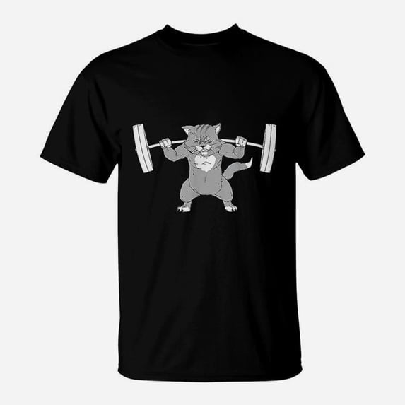 Cat Gymnastic Workout TShirt - Walmart.com